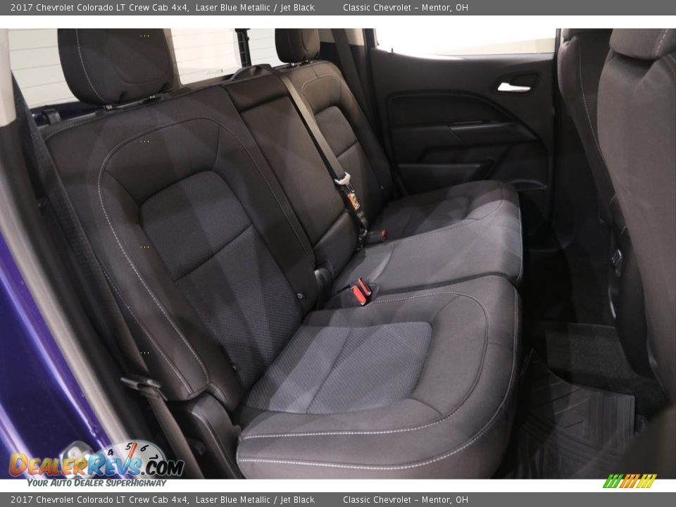 2017 Chevrolet Colorado LT Crew Cab 4x4 Laser Blue Metallic / Jet Black Photo #14
