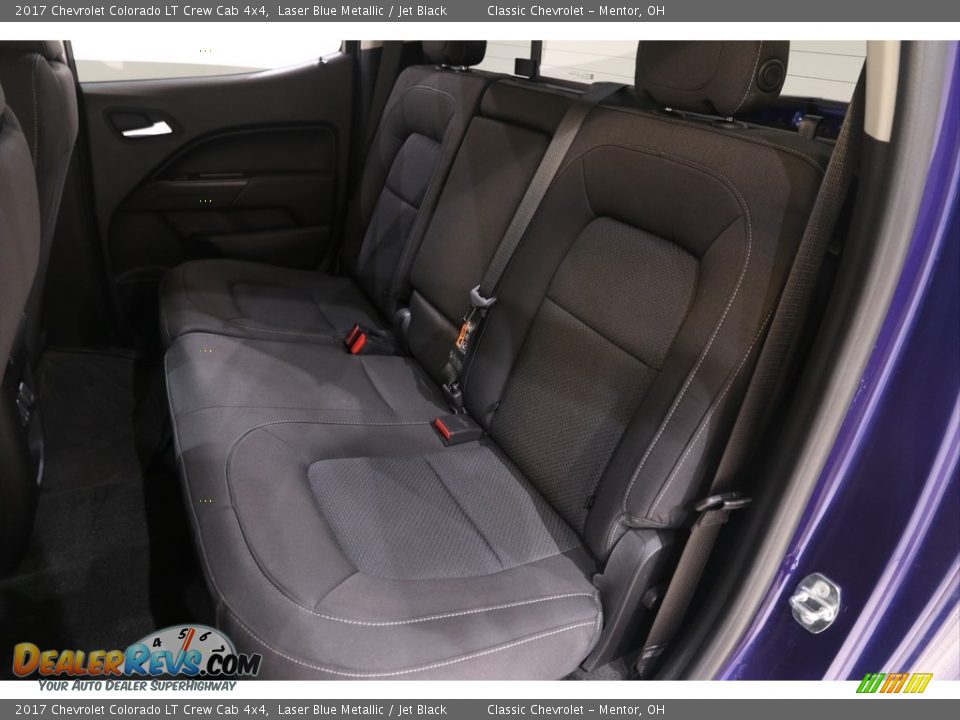 2017 Chevrolet Colorado LT Crew Cab 4x4 Laser Blue Metallic / Jet Black Photo #15