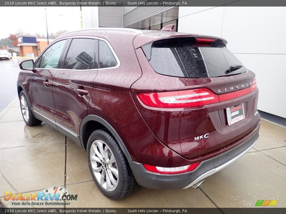 2018 Lincoln MKC Select AWD Burgundy Velvet Metallic / Ebony Photo #3