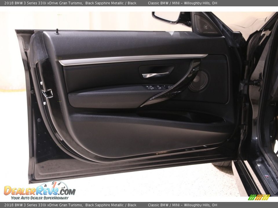 2018 BMW 3 Series 330i xDrive Gran Turismo Black Sapphire Metallic / Black Photo #4