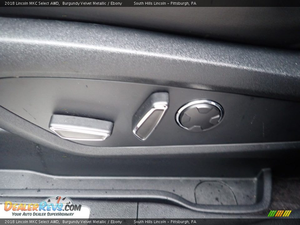 2018 Lincoln MKC Select AWD Burgundy Velvet Metallic / Ebony Photo #19