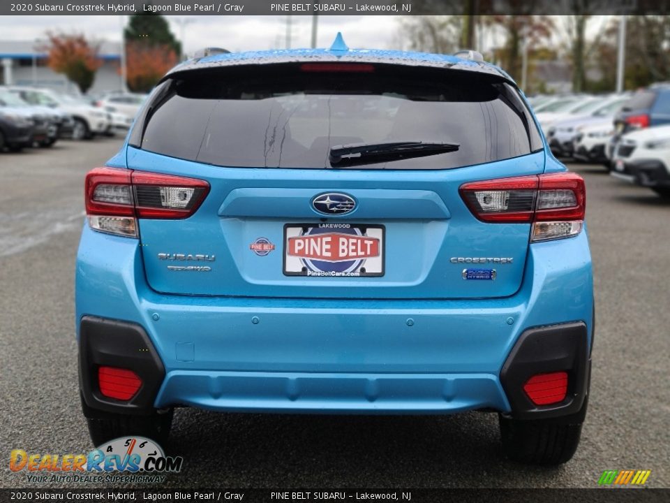 2020 Subaru Crosstrek Hybrid Lagoon Blue Pearl / Gray Photo #7