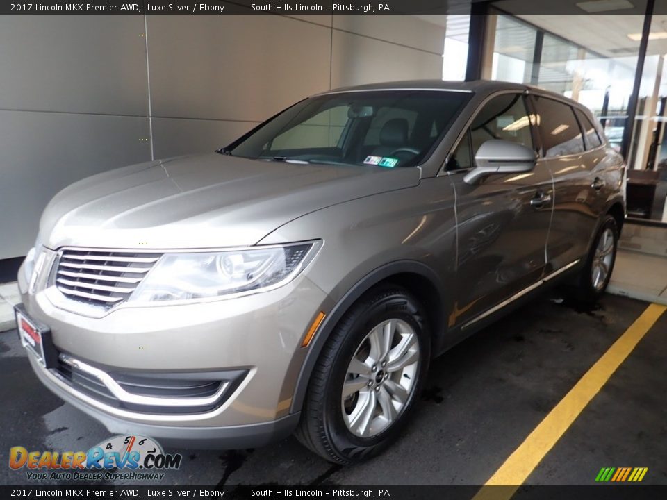 2017 Lincoln MKX Premier AWD Luxe Silver / Ebony Photo #1