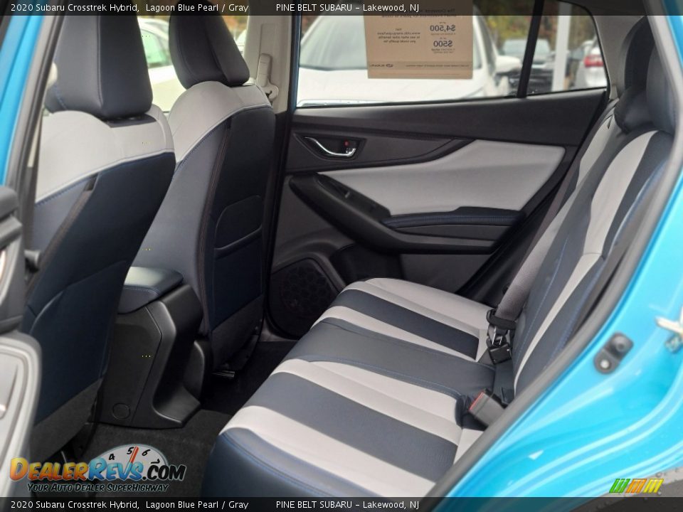 Rear Seat of 2020 Subaru Crosstrek Hybrid Photo #9