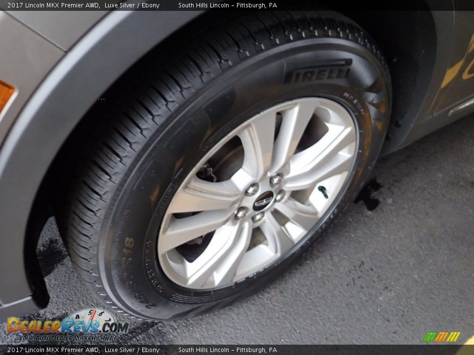 2017 Lincoln MKX Premier AWD Luxe Silver / Ebony Photo #2