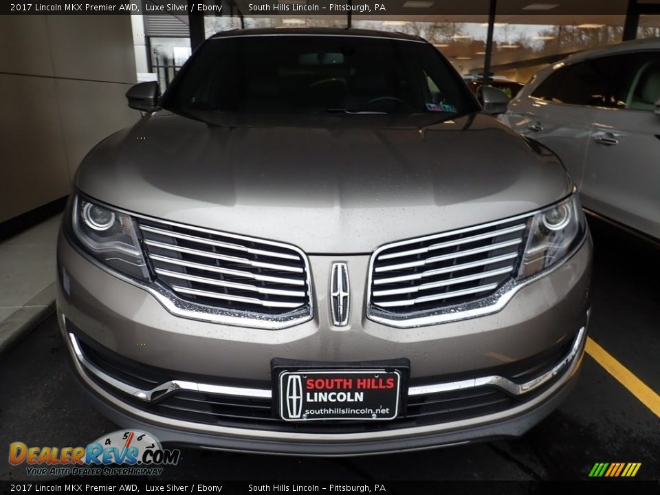 2017 Lincoln MKX Premier AWD Luxe Silver / Ebony Photo #3