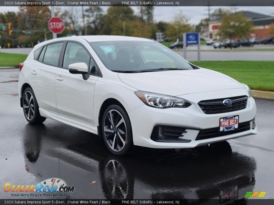 2020 Subaru Impreza Sport 5-Door Crystal White Pearl / Black Photo #1
