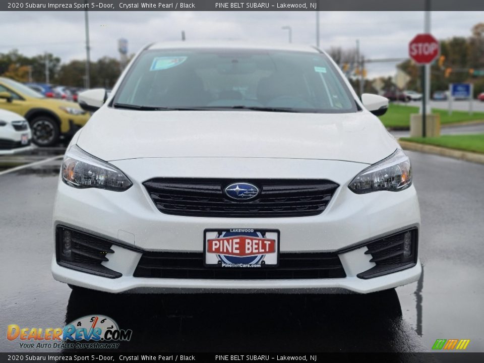 2020 Subaru Impreza Sport 5-Door Crystal White Pearl / Black Photo #3