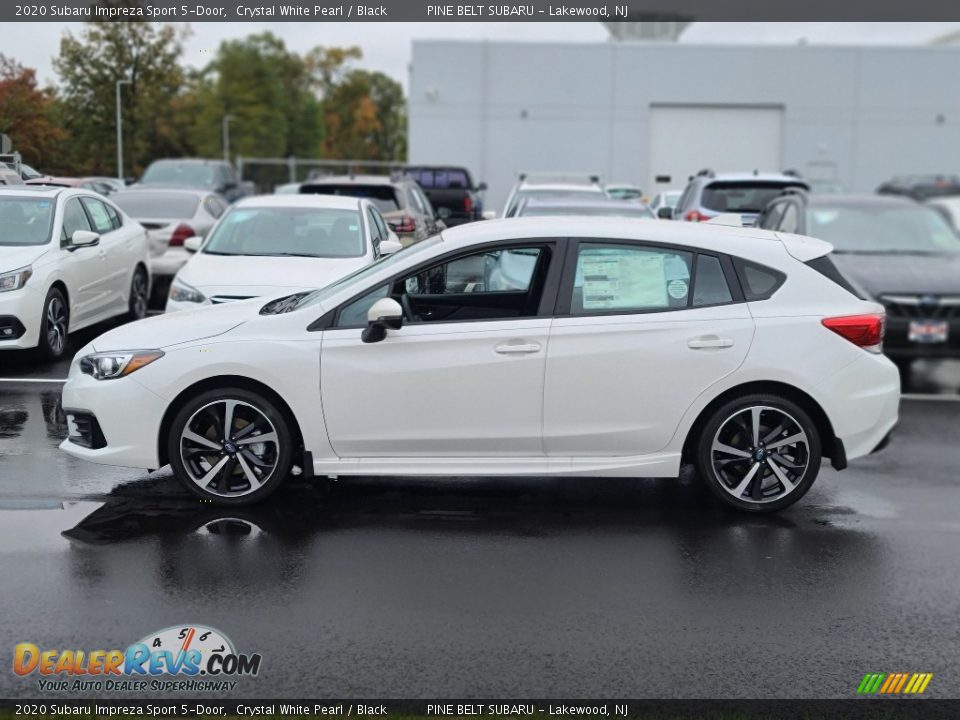 2020 Subaru Impreza Sport 5-Door Crystal White Pearl / Black Photo #4