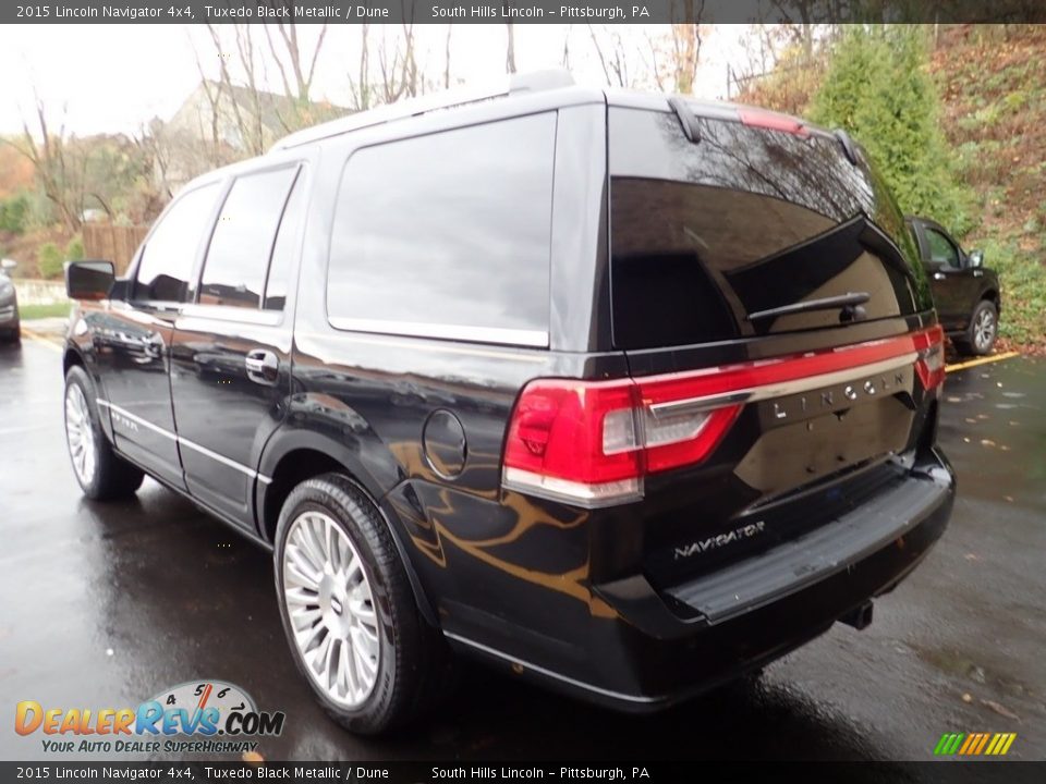 2015 Lincoln Navigator 4x4 Tuxedo Black Metallic / Dune Photo #2