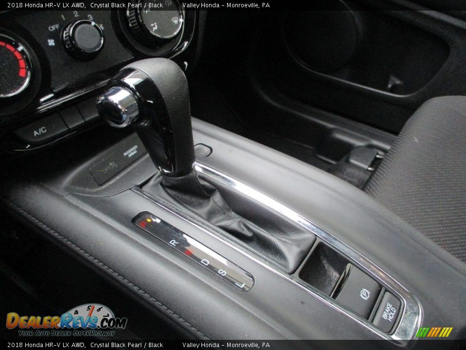2018 Honda HR-V LX AWD Crystal Black Pearl / Black Photo #17