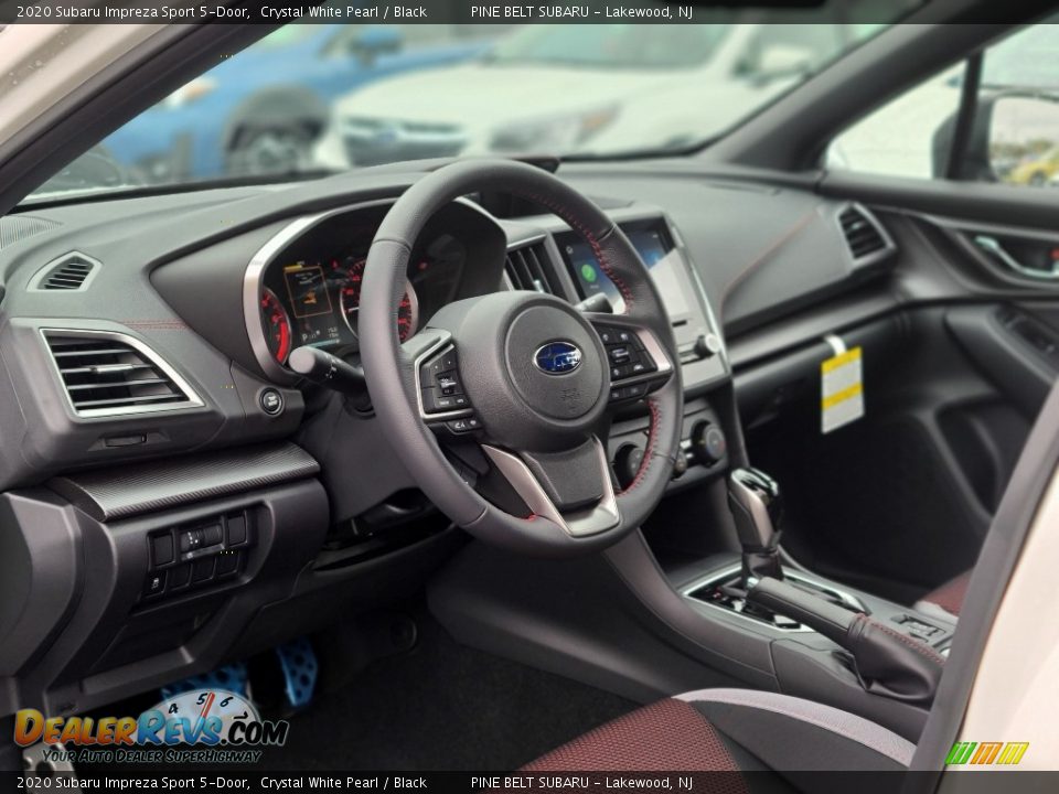 2020 Subaru Impreza Sport 5-Door Crystal White Pearl / Black Photo #13