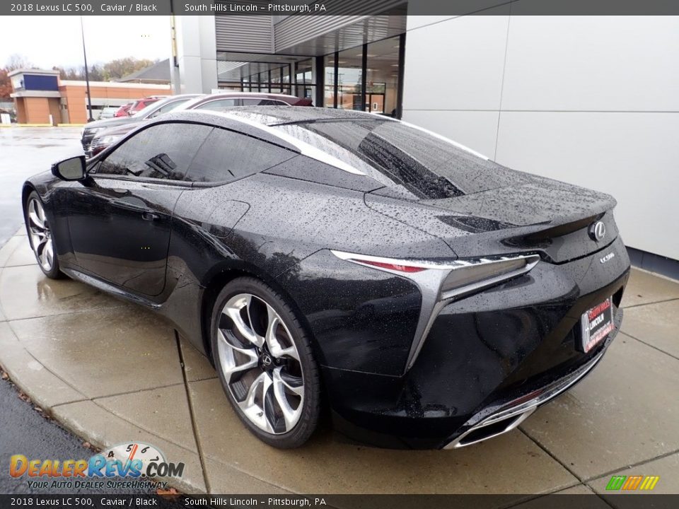 2018 Lexus LC 500 Caviar / Black Photo #3