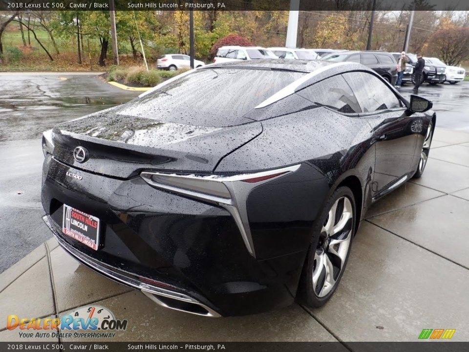 2018 Lexus LC 500 Caviar / Black Photo #5