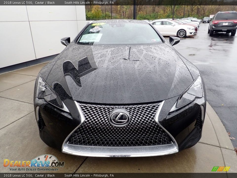 2018 Lexus LC 500 Caviar / Black Photo #8