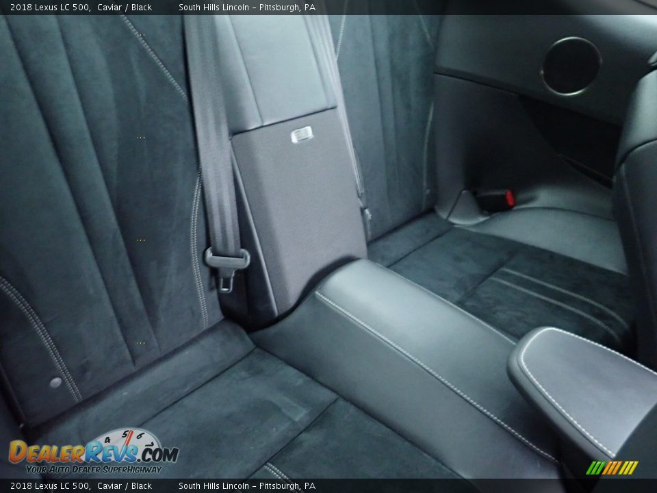 Rear Seat of 2018 Lexus LC 500 Photo #12