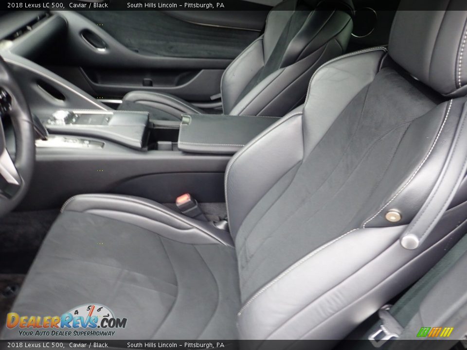 Front Seat of 2018 Lexus LC 500 Photo #15