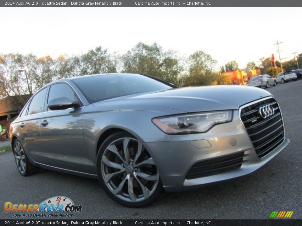 2014 Audi A6 2.0T quattro Sedan Dakota Gray Metallic / Black Photo #1