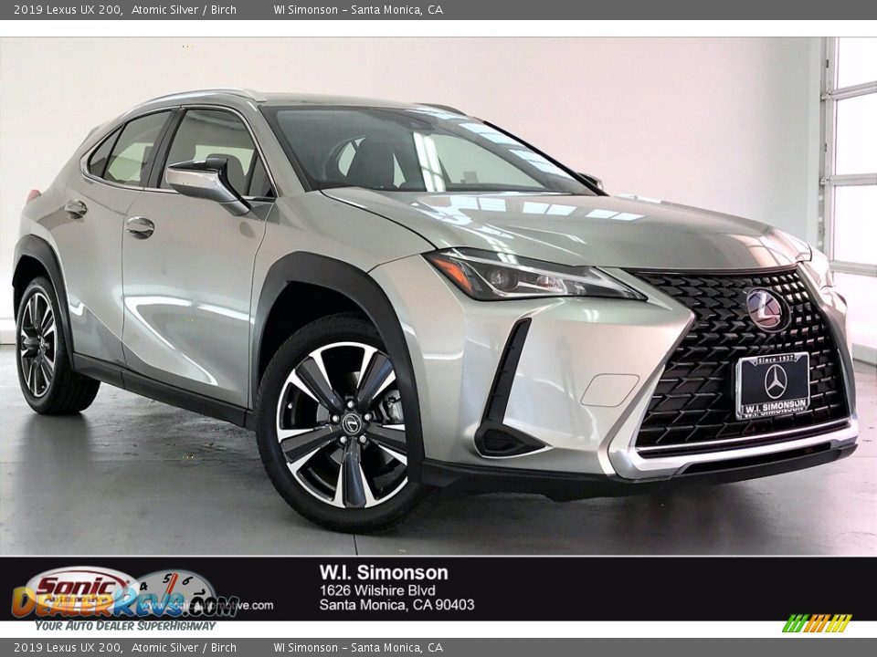 2019 Lexus UX 200 Atomic Silver / Birch Photo #1