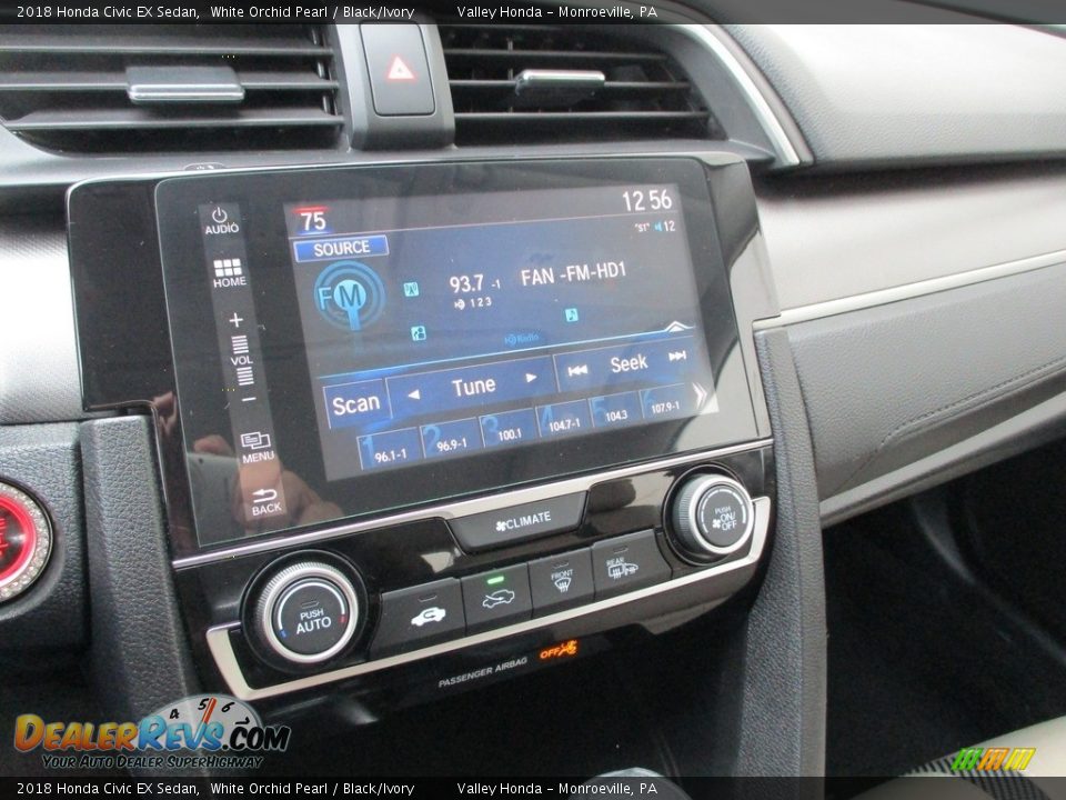 Controls of 2018 Honda Civic EX Sedan Photo #16