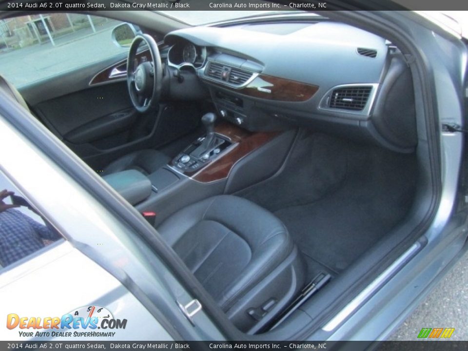 2014 Audi A6 2.0T quattro Sedan Dakota Gray Metallic / Black Photo #21