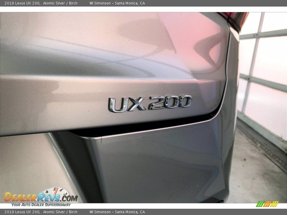 2019 Lexus UX 200 Atomic Silver / Birch Photo #7