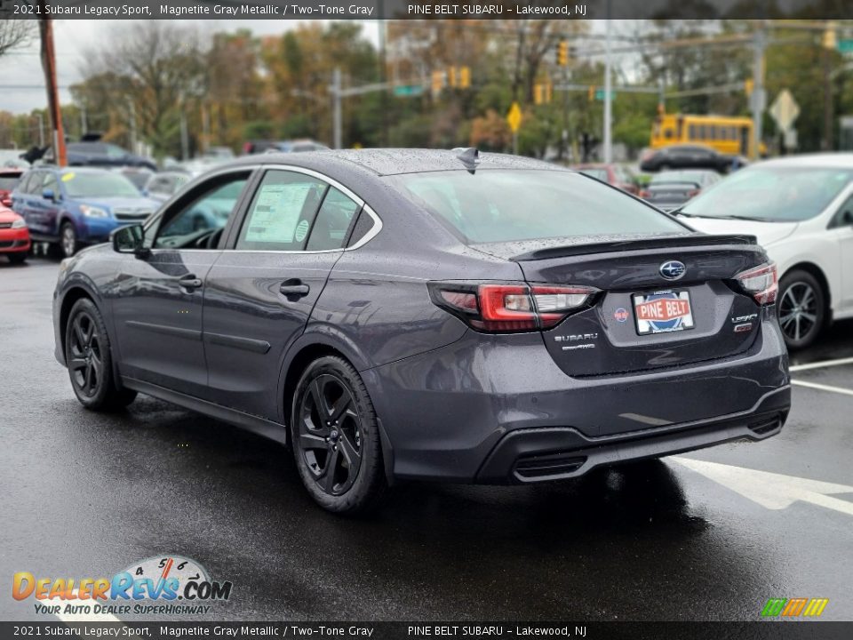 2021 Subaru Legacy Sport Magnetite Gray Metallic / Two-Tone Gray Photo #6
