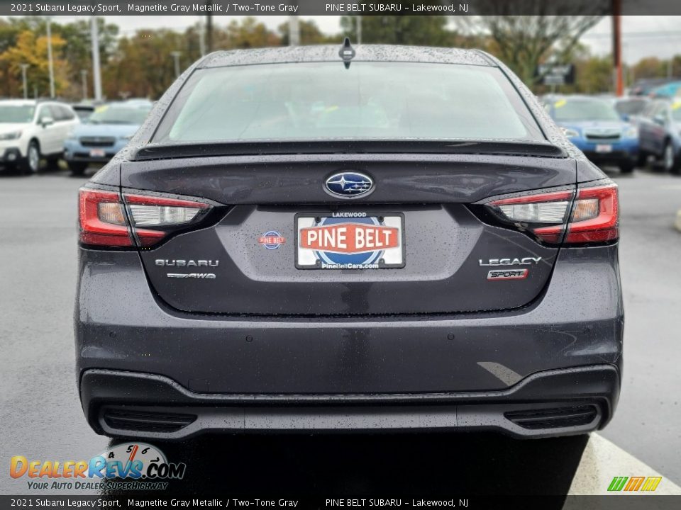 2021 Subaru Legacy Sport Magnetite Gray Metallic / Two-Tone Gray Photo #7