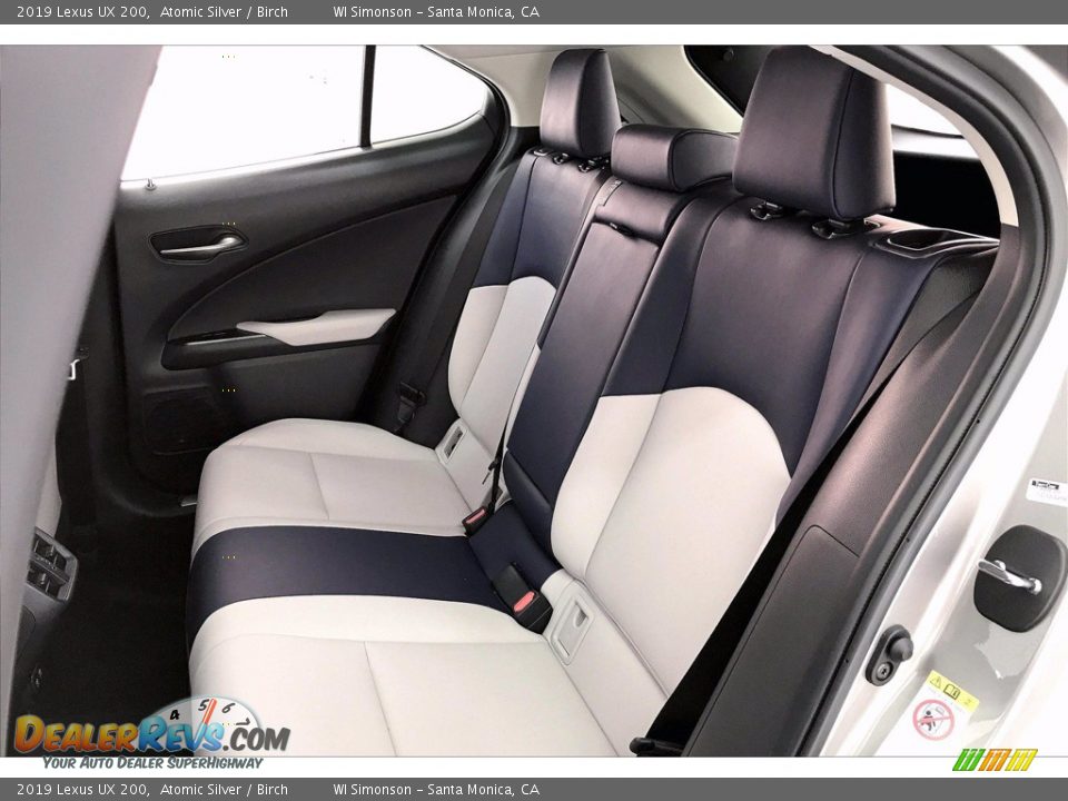 Rear Seat of 2019 Lexus UX 200 Photo #20