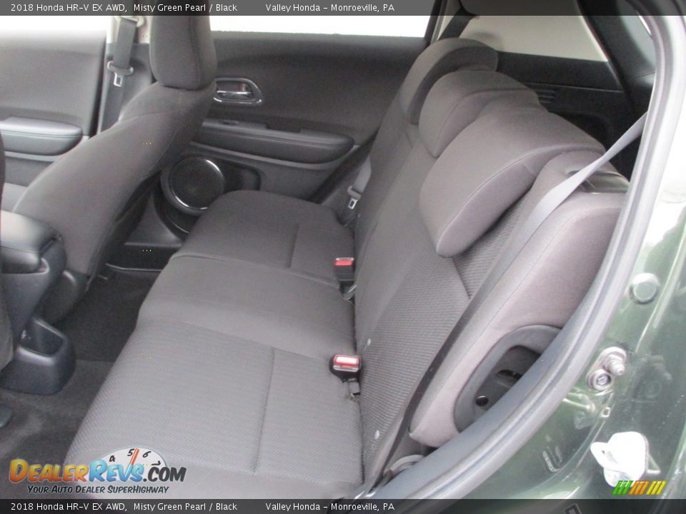 2018 Honda HR-V EX AWD Misty Green Pearl / Black Photo #14