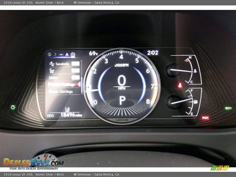 2019 Lexus UX 200 Gauges Photo #23