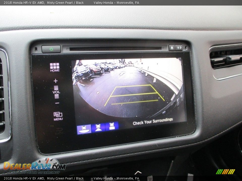 2018 Honda HR-V EX AWD Misty Green Pearl / Black Photo #18