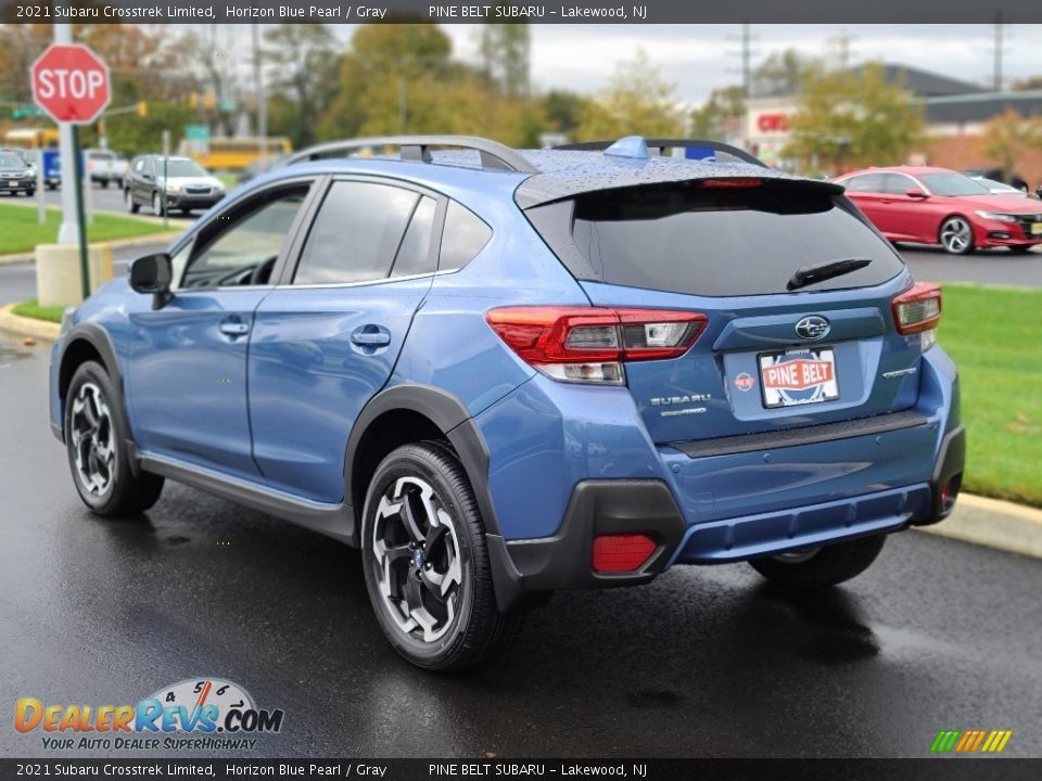 2021 Subaru Crosstrek Limited Horizon Blue Pearl / Gray Photo #6