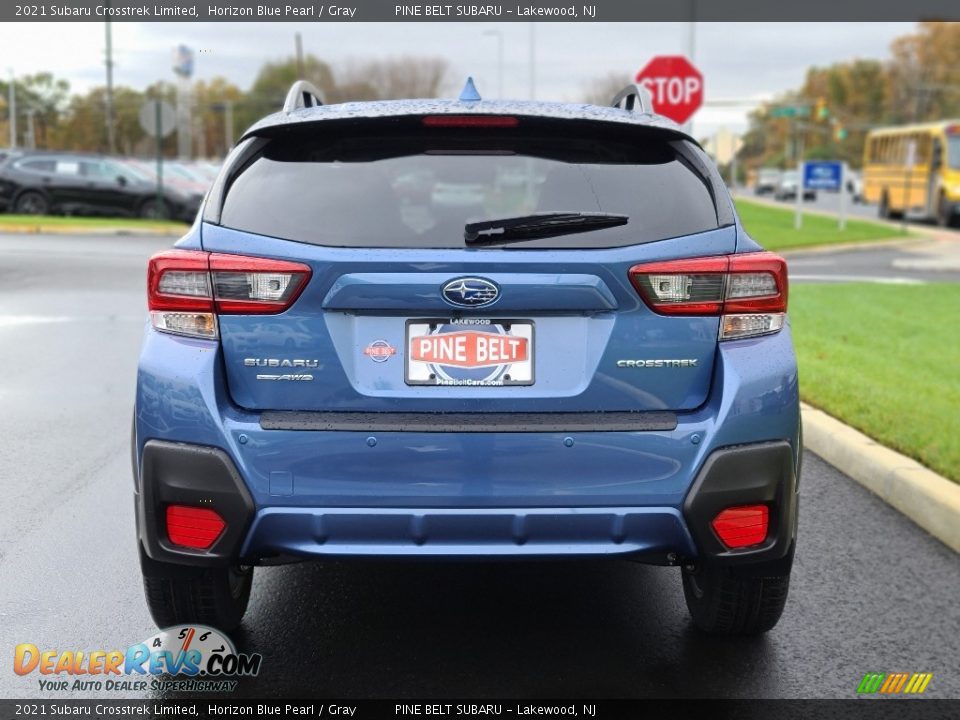 2021 Subaru Crosstrek Limited Horizon Blue Pearl / Gray Photo #7