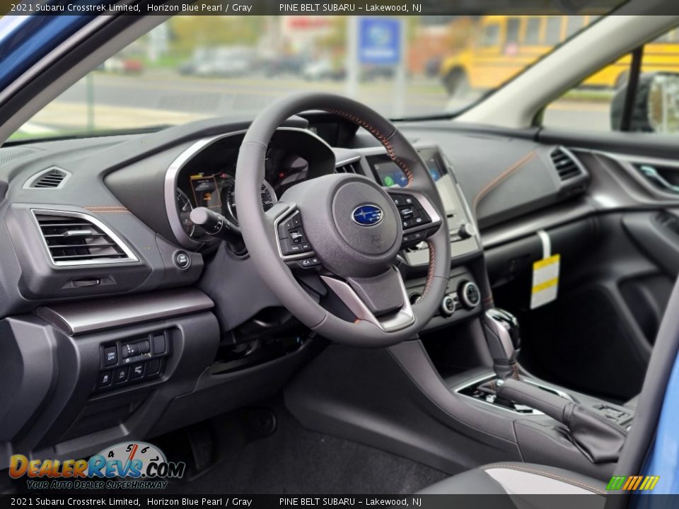 Gray Interior - 2021 Subaru Crosstrek Limited Photo #13