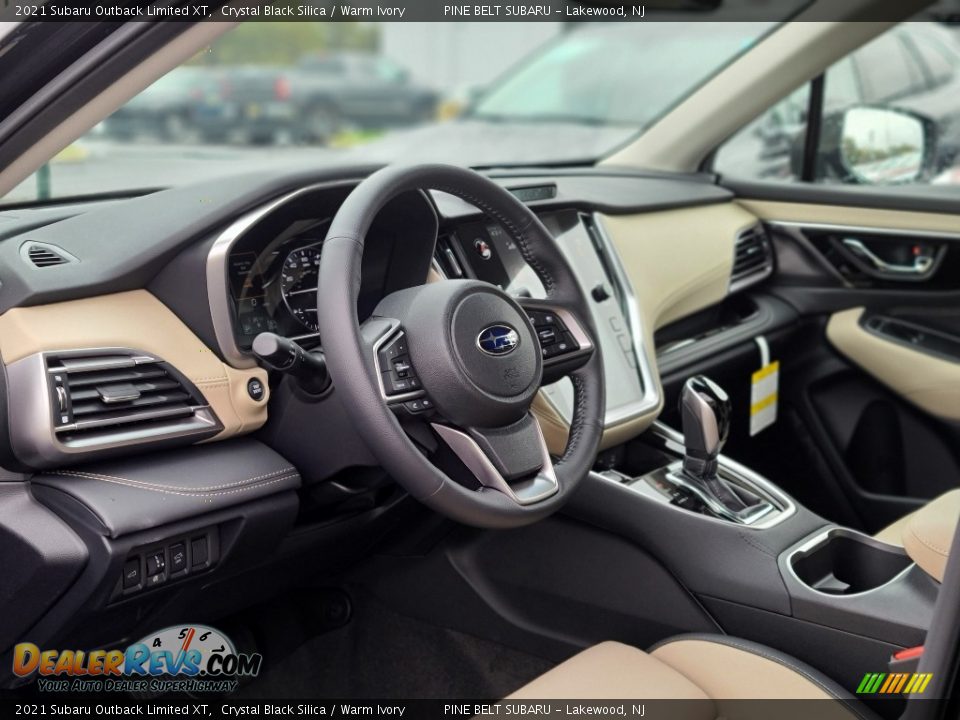 Warm Ivory Interior - 2021 Subaru Outback Limited XT Photo #13