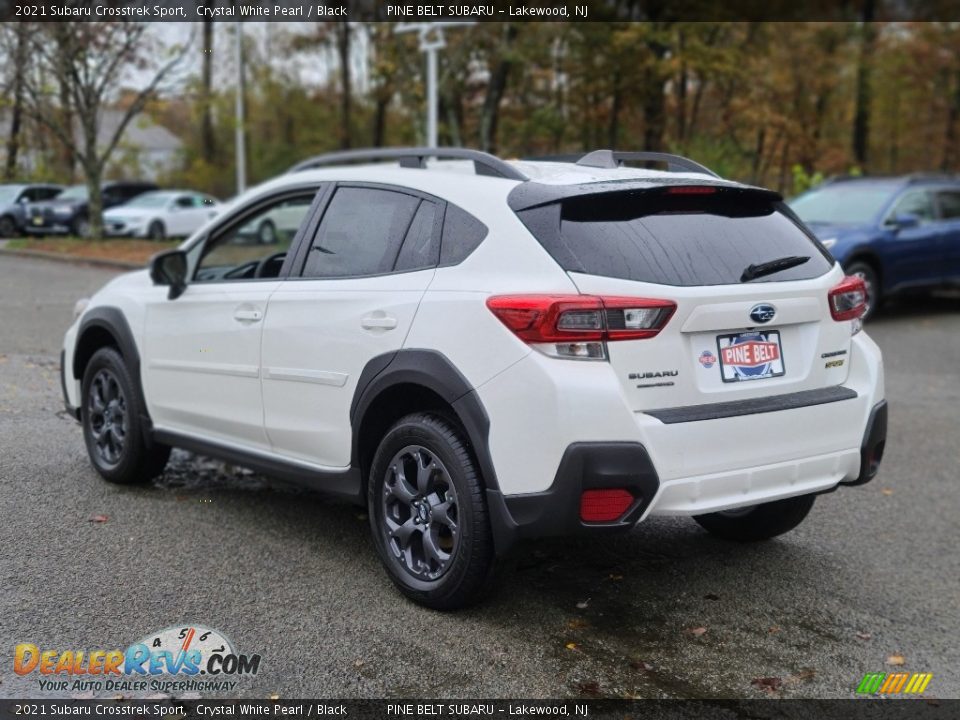 2021 Subaru Crosstrek Sport Crystal White Pearl / Black Photo #6