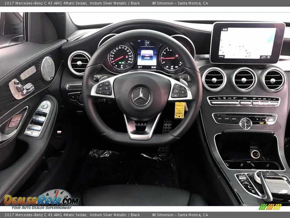 Dashboard of 2017 Mercedes-Benz C 43 AMG 4Matic Sedan Photo #4