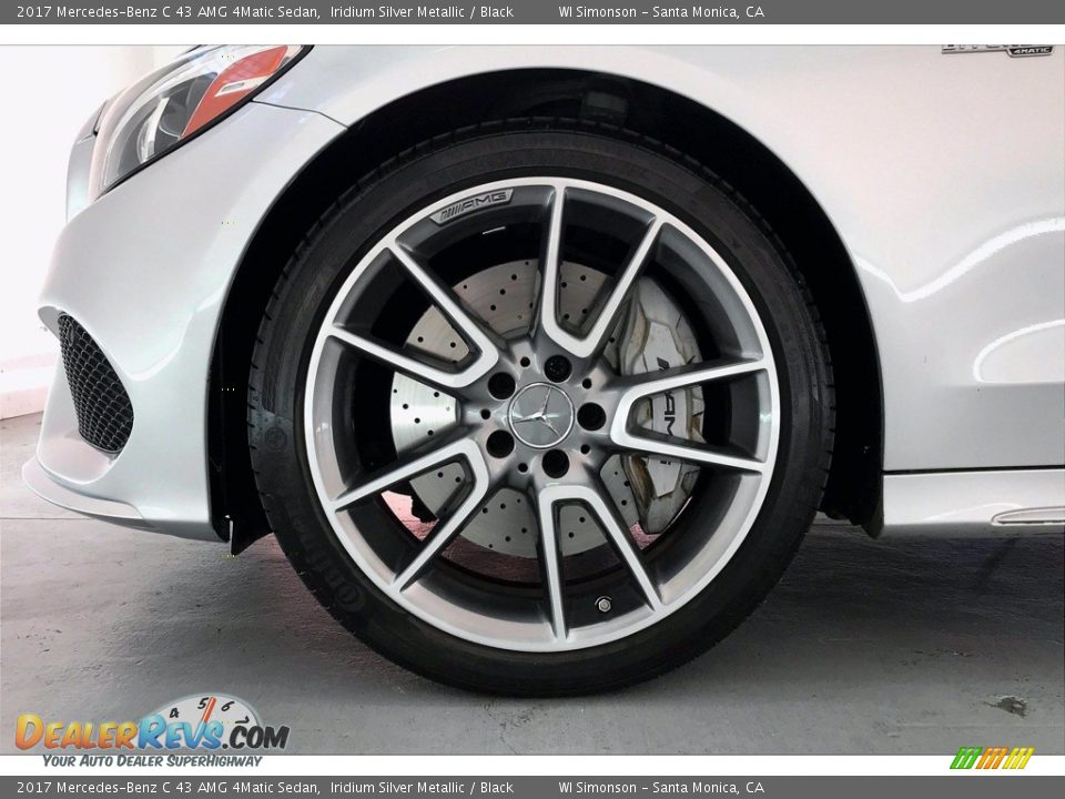 2017 Mercedes-Benz C 43 AMG 4Matic Sedan Wheel Photo #8