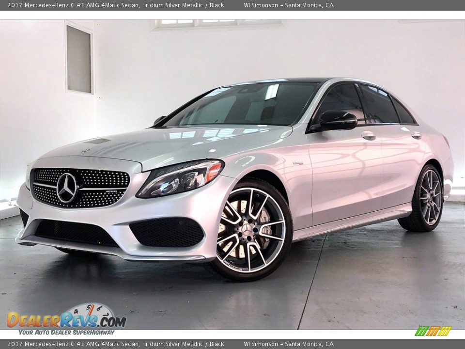 Front 3/4 View of 2017 Mercedes-Benz C 43 AMG 4Matic Sedan Photo #12