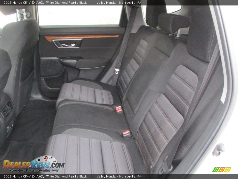 2018 Honda CR-V EX AWD White Diamond Pearl / Black Photo #13