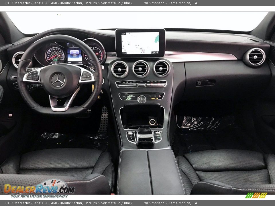 2017 Mercedes-Benz C 43 AMG 4Matic Sedan Iridium Silver Metallic / Black Photo #15