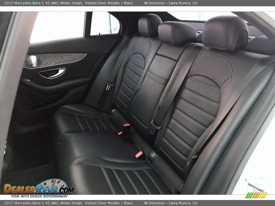 2017 Mercedes-Benz C 43 AMG 4Matic Sedan Iridium Silver Metallic / Black Photo #20