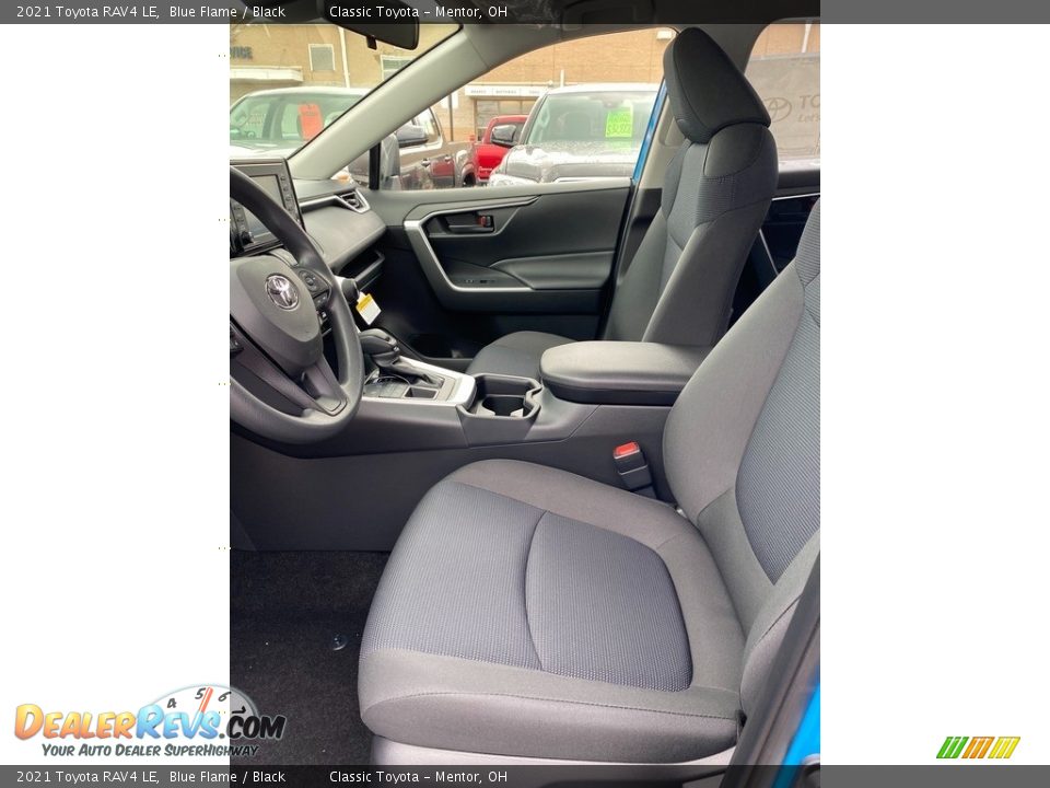 2021 Toyota RAV4 LE Blue Flame / Black Photo #2