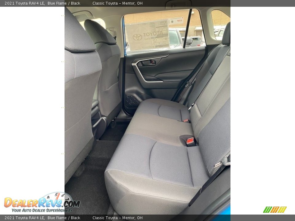 2021 Toyota RAV4 LE Blue Flame / Black Photo #3