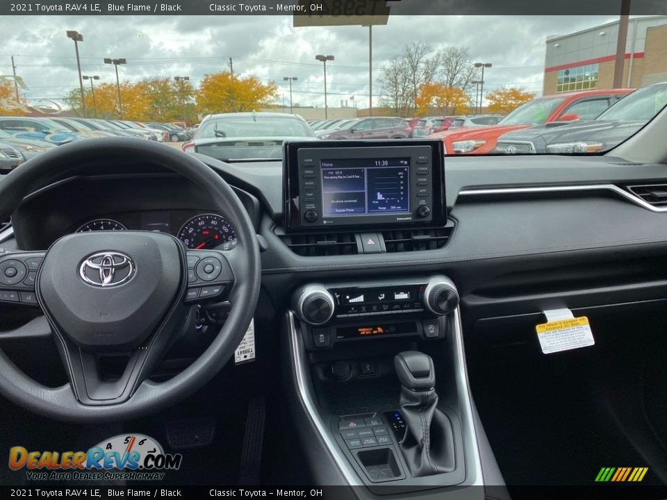 2021 Toyota RAV4 LE Blue Flame / Black Photo #4
