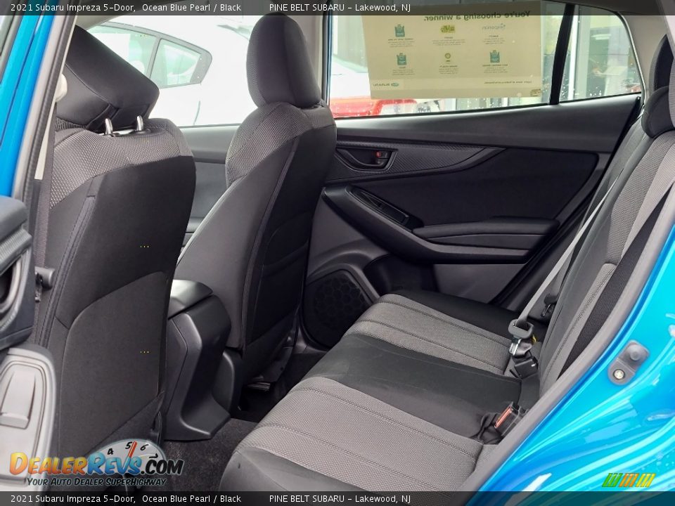 Rear Seat of 2021 Subaru Impreza 5-Door Photo #9