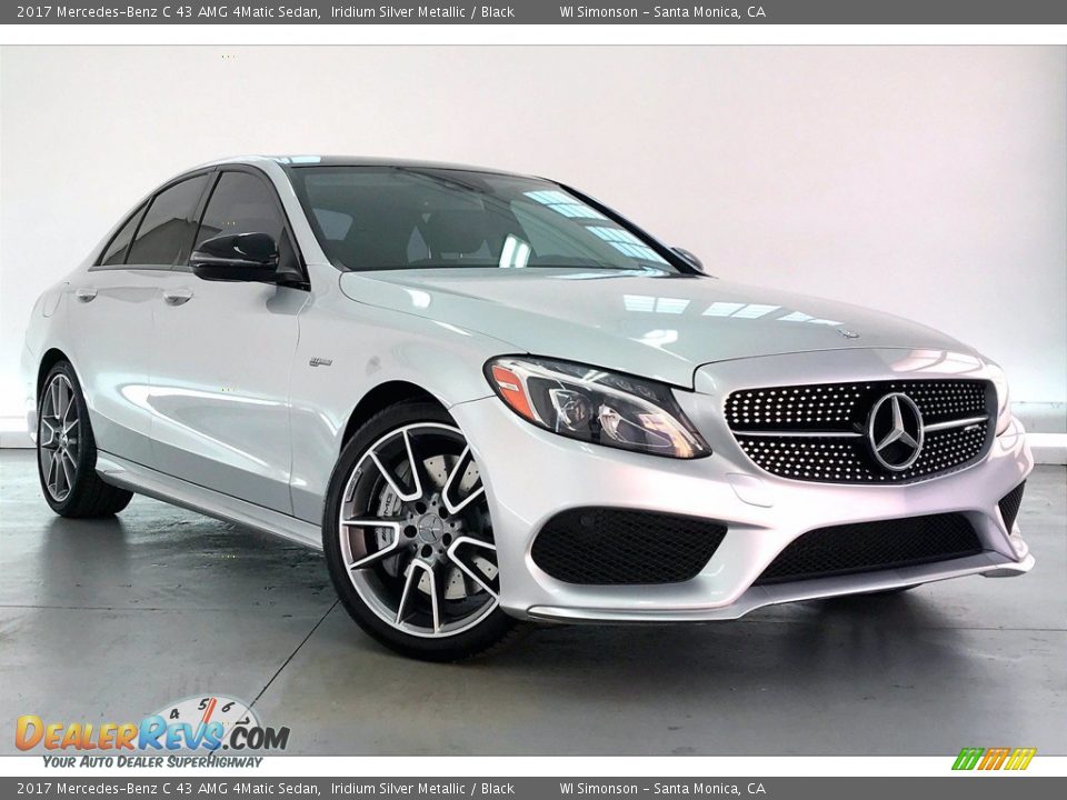 Front 3/4 View of 2017 Mercedes-Benz C 43 AMG 4Matic Sedan Photo #34