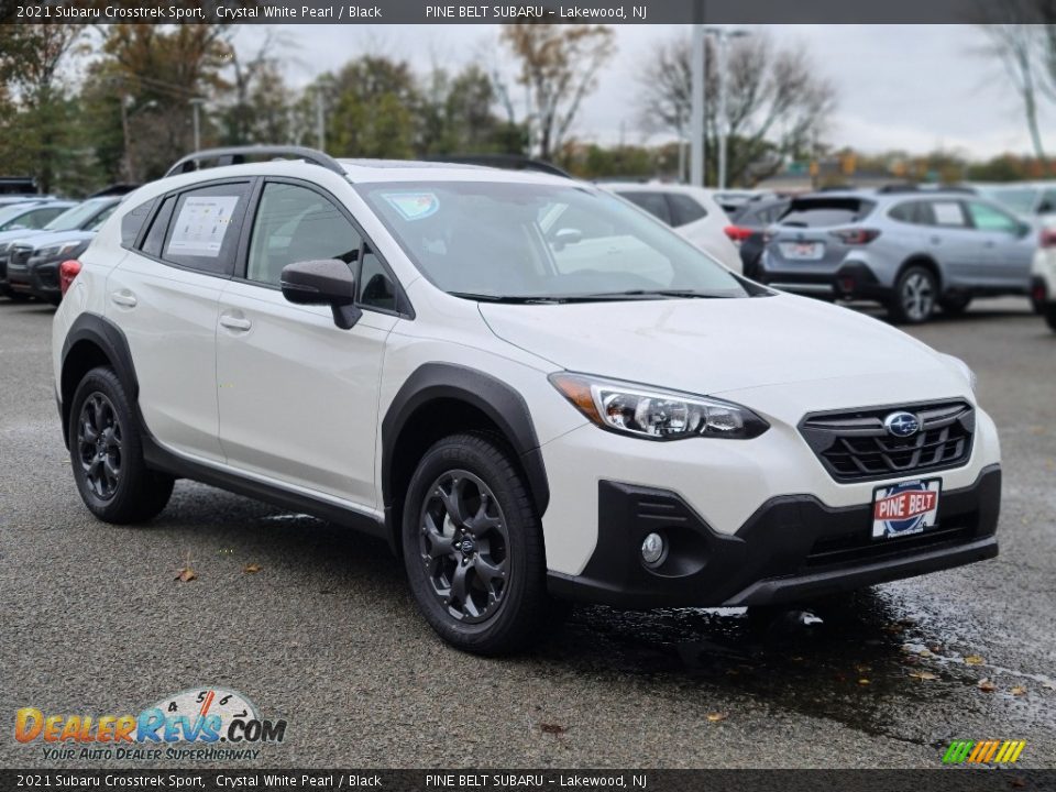 2021 Subaru Crosstrek Sport Crystal White Pearl / Black Photo #1