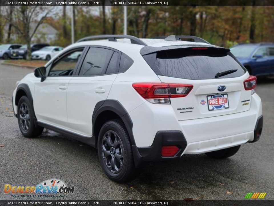2021 Subaru Crosstrek Sport Crystal White Pearl / Black Photo #6